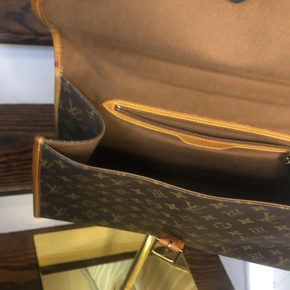 LOUIS VUITTON Monogram Beverly GM Laptop Work Monogram Bag additional photos